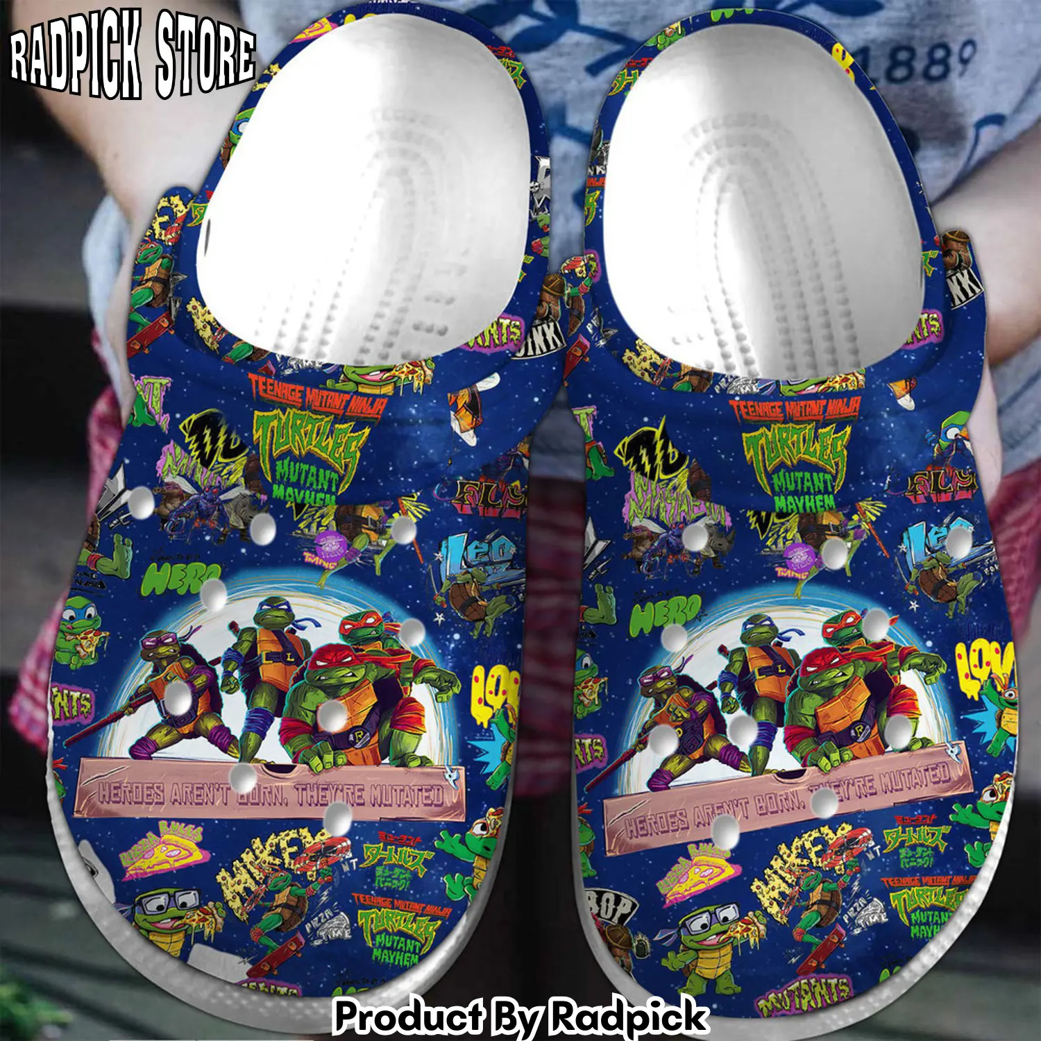 Radpick teenage mutant ninja turtles movie clogs shoes comfortable for men women guw rp652825